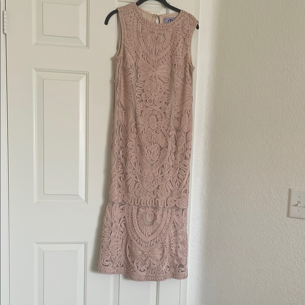Elegant Lace Sleeveless Dress